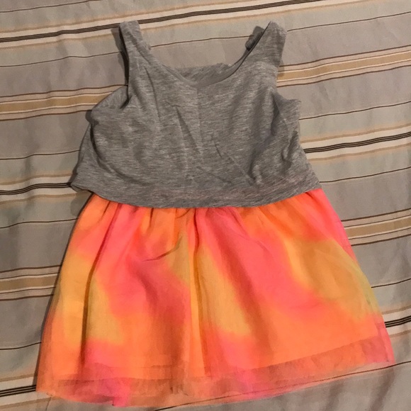 Justice butterfly tank blouse. Size 8 - Picture 2 of 2